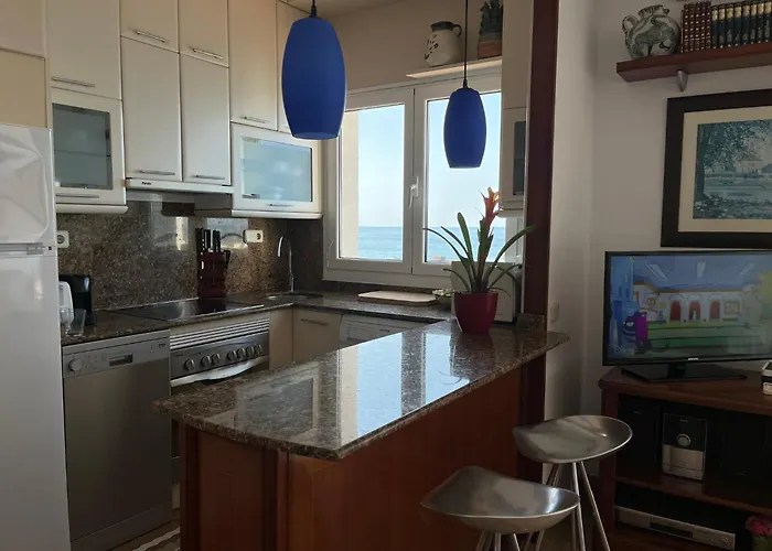 En Acantilado Con Wifi Y Aire Acondicionado Lägenhet