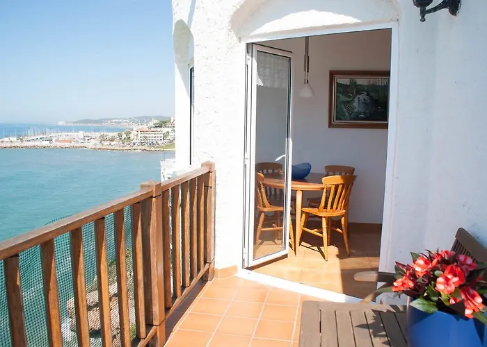 En Acantilado Con Wifi Y Aire Acondicionado Lägenhet Sitges
